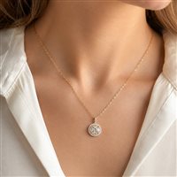 Collar Ultima Edizione Mujer in Plata CAO4118-GIALLO - CAO4118-GIALLO